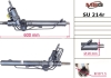 Рульова рейка з ГПК відновлена Subaru Outback 03-09, Subaru Legacy 03-09, Subaru Impreza 07-11 MSG SU214R (фото 1)