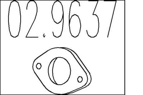 Монтажное кольцо MTS 02.9637