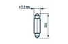Автолампа C5W 24V 5W SV8.5 (11x35mm) NARVA 171363000 (фото 2)