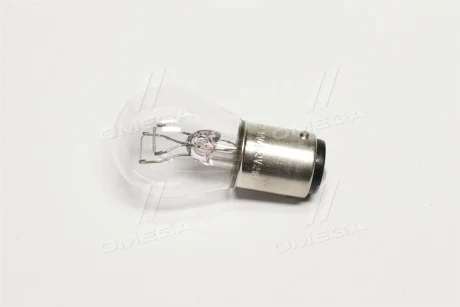 Лампа розжарювання STOP P25 12v 21/5w Ba15d (вир-во Narva) NARVA 17918CP