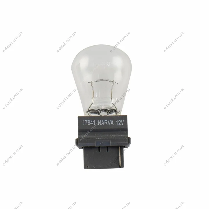 P27W 12V 27W W2,5x16d |LAMPS FOR INDICATORS, BREAK LIGHT, FOG AND REVERSE| 10шт NARVA 17941 (фото 1)