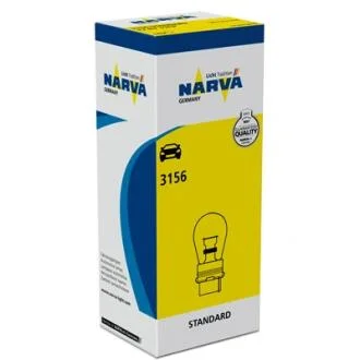 Автолампа P27W 12.8V 27W W2.5x16d (American Types) NARVA 179413000