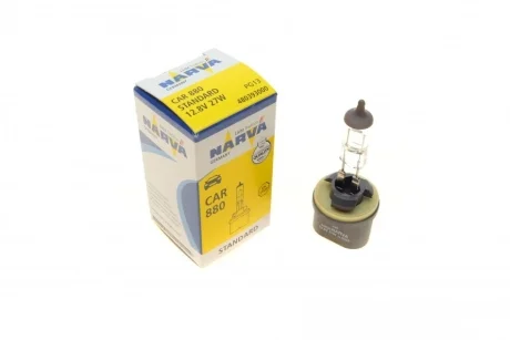 Автолампа 880 12.8V 27W PG13 Halogen (American Types) NARVA 480393000