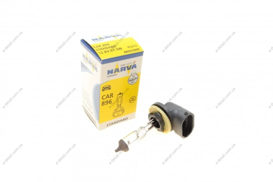 Автолампа 896 12.8V 37.5W PGJ13 Standard (American Types) NARVA 480523000 (фото 1)