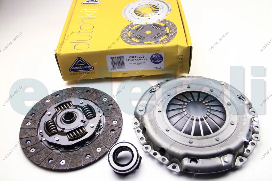 Комплект сцепления Fabia II/Roomster/Polo 1.6TDI 09- (230mm) National CK10209 (фото 1)