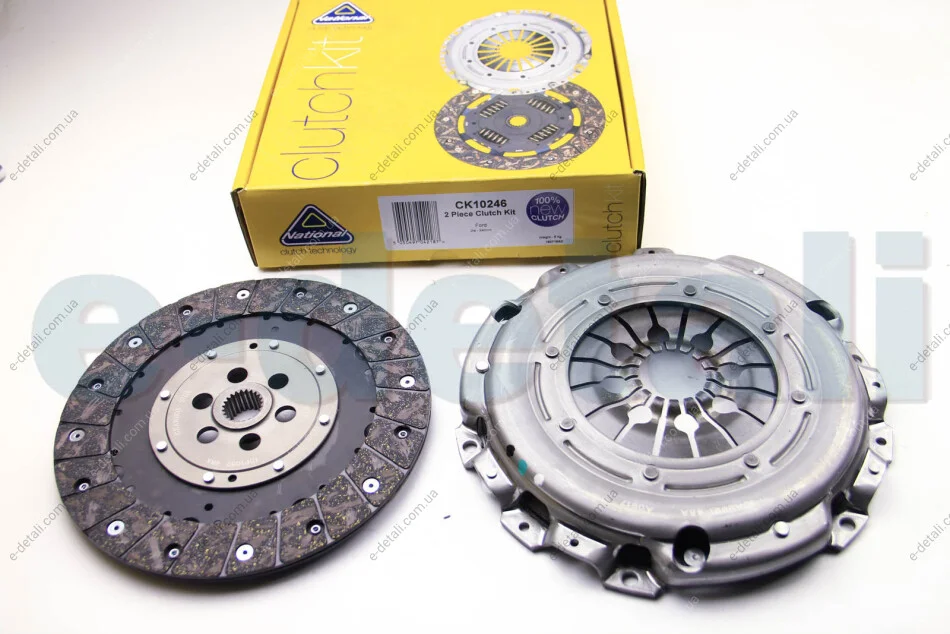 Комплект сцепления Mondeo IV/S-Max 1.8TDCi 06- (240mm) National CK10246 (фото 1)