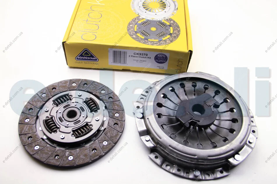Комплект сцепления 306/406/Xantia 2.0 i 16V 92- (215mm) National CK9370 (фото 1)