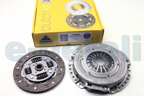 Комплект зчеплення Fiesta IV/V/Mazda 121 1.0-1.4 i 95- (190mm) National CK9406