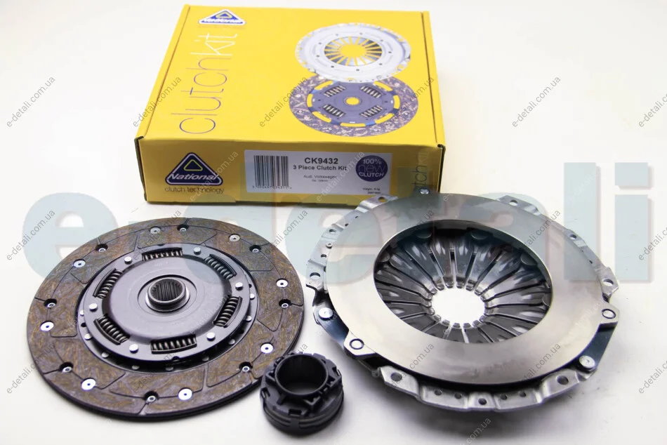 Комплект зчеплення A4/A6/Passat 1.8-1.9 TDI 95-09 (228mm) National CK9432 (фото 1)