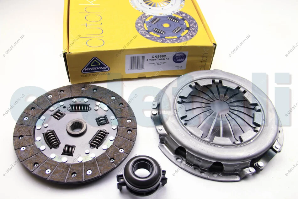 Комплект зчеплення Ducato/Jumper/Boxer 1.9D/TD (V1905) 94- (228mm) National CK9662 (фото 1)