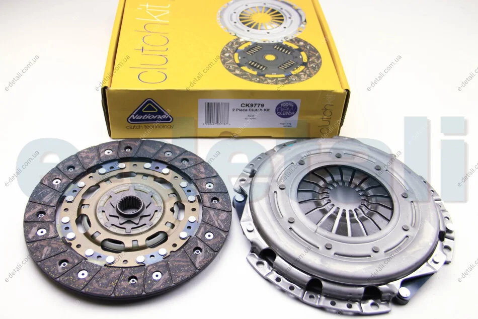Комплект сцепления Mondeo III 1.8/2.0 i 16V 00- (240mm) National CK9779 (фото 1)