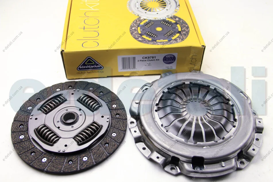 Комплект зчеплення Connect 1.8TDCi 02- (90/75PS)(235mm) National CK9781 (фото 1)