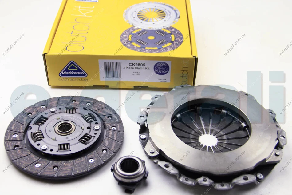 Комплект сцепления Renault Megane/Scenic 1.6i 98-03 (200mm) National CK9805 (фото 1)