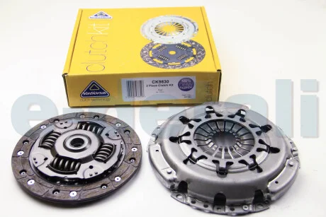 Комплект сцепления Fiesta 1.4 TDCi 01-08 (210mm) National CK9830