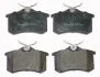 Тормозные колодки зад. Caddy III/IV/Passat/Audi A4/A6 (Lucas) National NP2037 (фото 1)