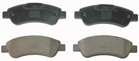 Гальмівні колодки Boxer/Ducato/Jumper (06-21) National NP2502