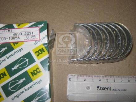 Вкладыши шатунные 0.25mm (к-кт на мотор) G31B,G32B,G37B,4G37,4G32,4G30 NDC CB1085A025
