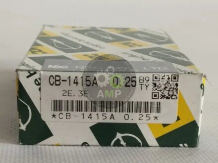 Вкладыши шатунные 0.25mm (к-кт на мотор) Toyota 1E, 2E, 4E NDC CB1415A025