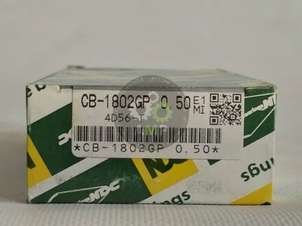 Вкладиші шатунні 0,50 MITSUBISHI 2,5 DiD 4D56-HP 08- NDC CB1802GP050