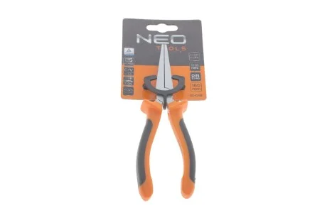 Плоскогубцы с удлиненными губками 6" L-160 мм Neo-tools 01-019