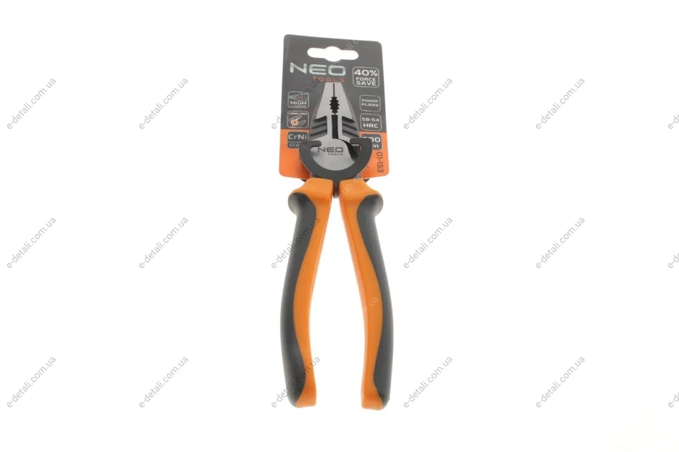 Плоскогубцы 8" L-200 мм Neo-tools 01-153 (фото 1)