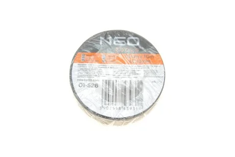 Лента изоляционная 15x0,13 mm 10 m (черная) Neo-tools 01-526