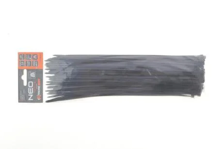 Набор стяжек пластиковых EXTREME 3,6x300 мм 100 ед. (чёрная) Neo-tools 01-630