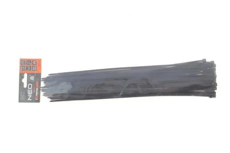 Набор стяжек пластиковых EXTREME 4,8x370 мм 50 ед. (чёрная) Neo-tools 01-636
