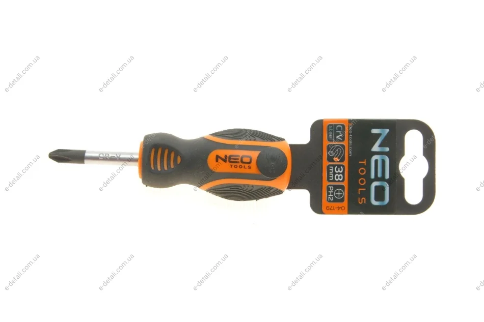 Отвертка PH2 38 мм Neo-tools 04-179 (фото 1)