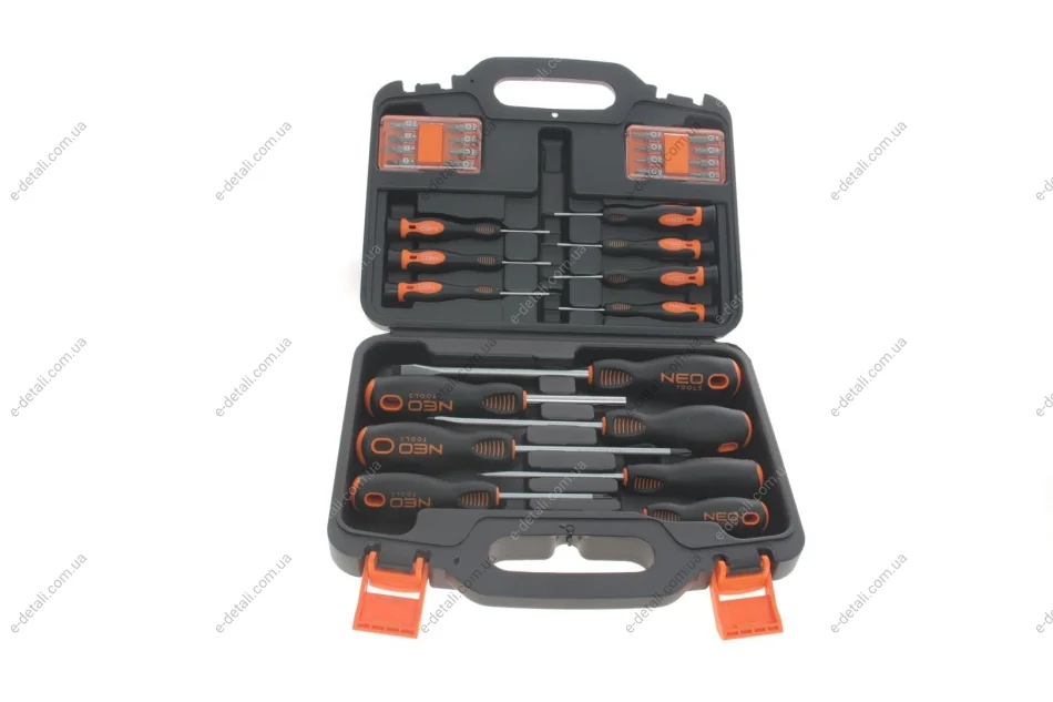 Набір викруток і біт SL, PH, Torx, Hex 30 од. Neo-tools 04-209 (фото 1)