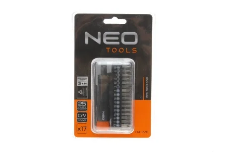 Набор бит комбинированный 16 ед. Neo-tools 04-228