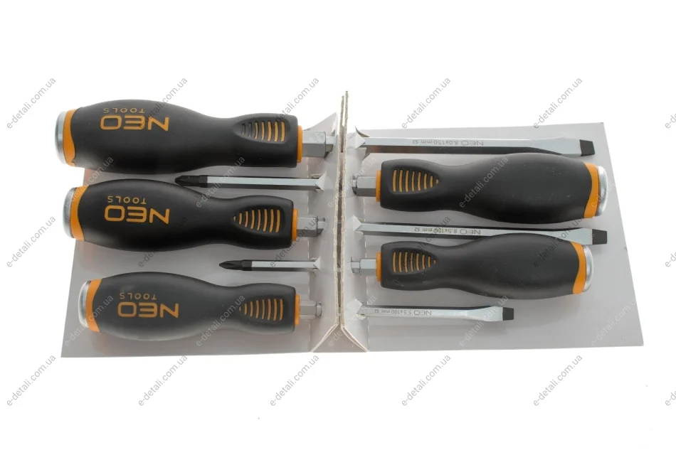 Набор отверток ударных SL, PH 5 ед. Neo-tools 04-240 (фото 1)