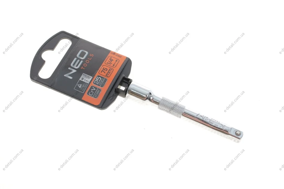 Удлинитель 1/4" 75 мм Neo-tools 08-252 (фото 1)