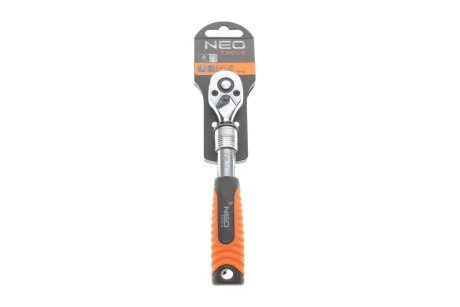 Трещотка 1/4" телескопическая 72 зубца 150-200 мм Neo-tools 08-502