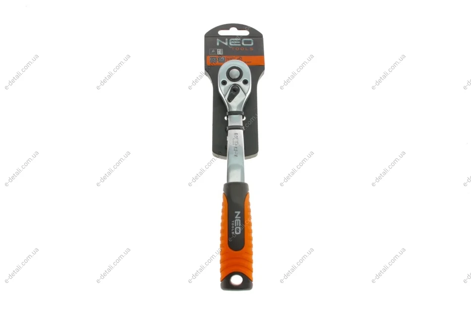 Тріскачка 3/8" 72 зубца 195 мм Neo-tools 08-507 (фото 1)