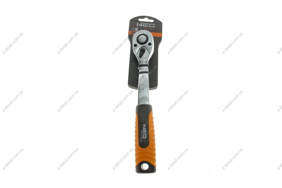 Трещотка 1/2" 72 зубца 255 мм Neo-tools 08-520 (фото 1)