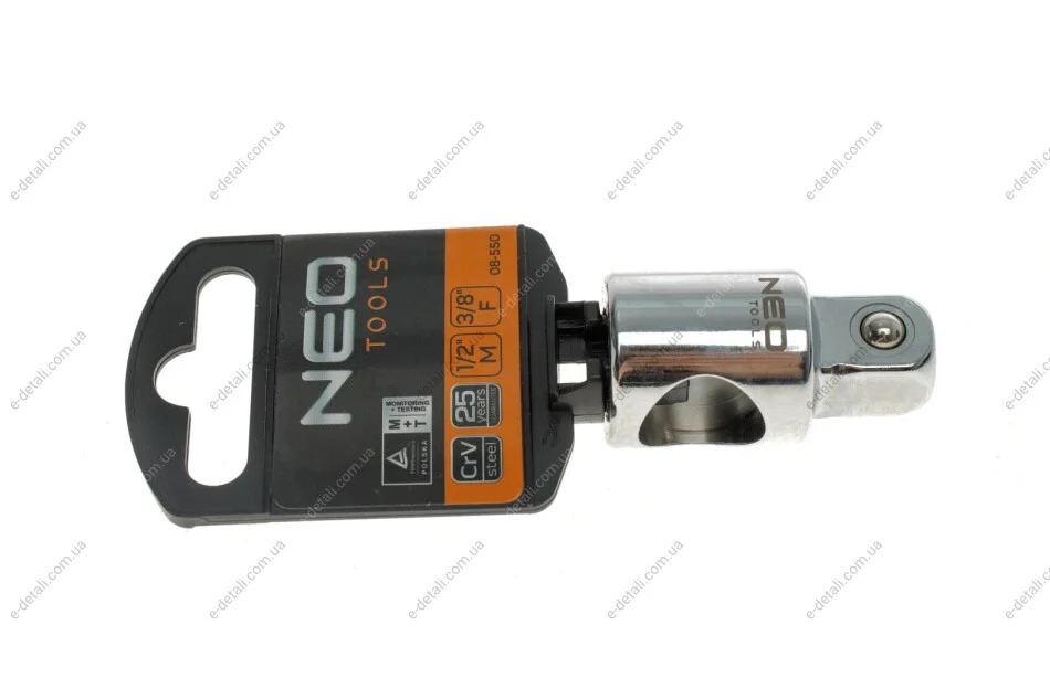 Переходник 3/8"x1/2" 37 мм Neo-tools 08-550 (фото 1)
