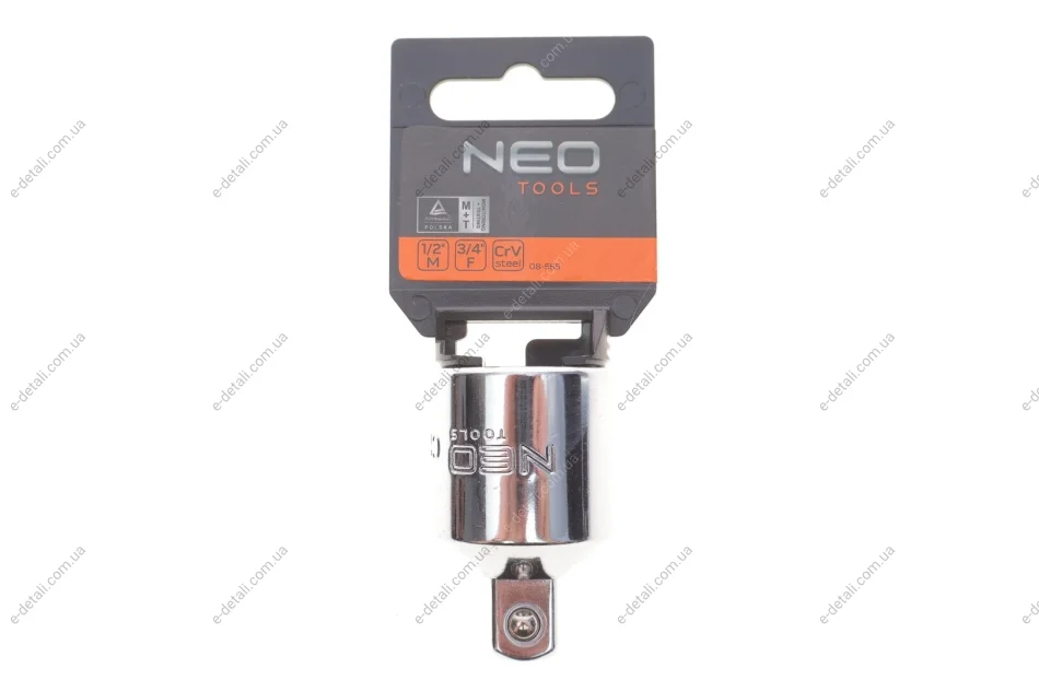 Переходник 3/4"x1/2" 54 мм Neo-tools 08-565 (фото 1)