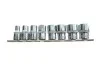 Набор головок SPLINE 1/2" 10-24 мм 8 ед. на планке (мультипрофиль,хромированные) Neo-tools 08-651 (фото 1)