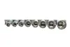 Набор головок SPLINE 1/2" 10-24 мм 8 ед. на планке (мультипрофиль,хромированные) Neo-tools 08-651 (фото 2)