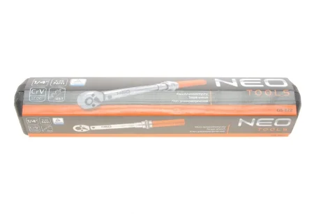 Ключ динамометрический 1/4" 5-25 Нм 250 мм Neo-tools 08-822