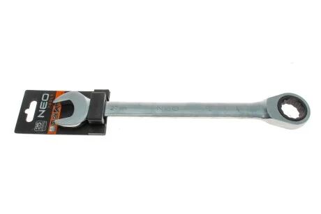 Ключ рожково-накидной с трещоткой 27 мм 72 зуб. L-330 мм Neo-tools 09-044