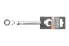 Ключ рожково-накидной с трещоткой 15 мм 72 зуб. L-195 мм Neo-tools 09-057 (фото 1)