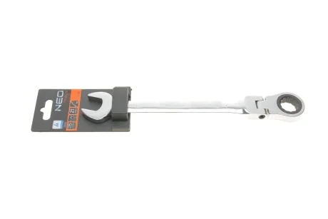 Ключ рожково-накидной с трещоткой 21 мм 72 зуб. L-390 мм Neo-tools 09-062