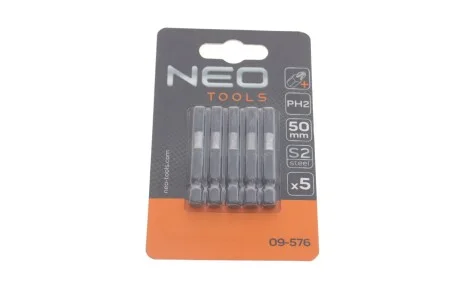 Набор бит PH 1/4" 5 ед. Neo-tools 09-576