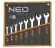 Набор ключей рожковых 6x7-20x22 мм 8 ед. Neo-tools 09-851 (фото 4)