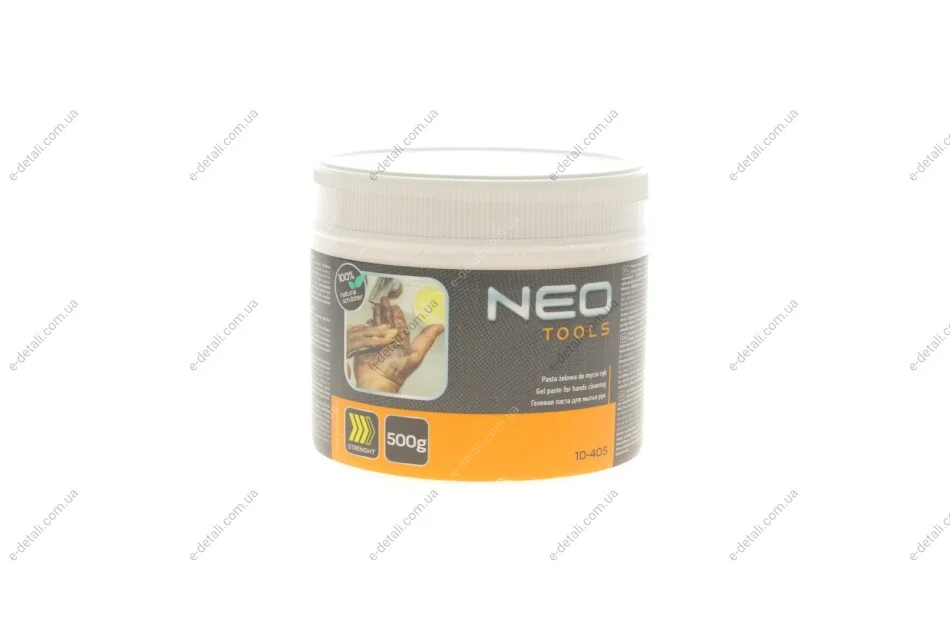 Гель-паста для миття рук 500ml (жовтий) Neo-tools 10-405 (фото 1)
