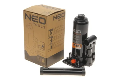Домкрат пляшковий гідравлічний 3 т h=195-370 мм Neo-tools 10-451