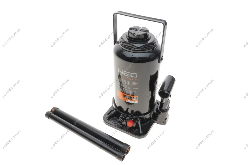 Домкрат пляшковий гідравлічний 20 т h=240-452 мм Neo-tools 10-456 (фото 1)