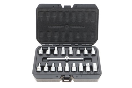 Набор головок под пробки для замены масла 3/8" 18 ед. Neo-tools 11-235